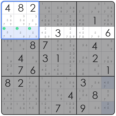 what is the 45 rule in sudoku